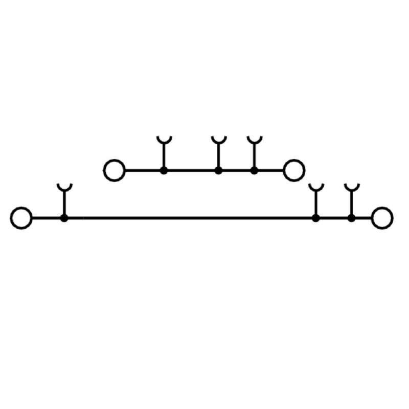 A2T 1.5 KNX RD-BK - Redna stezaljka Push in