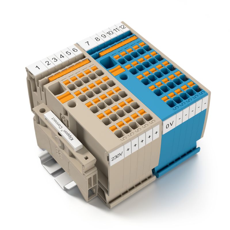AAP12 2.5 LI OR - Redna stezaljka Push in