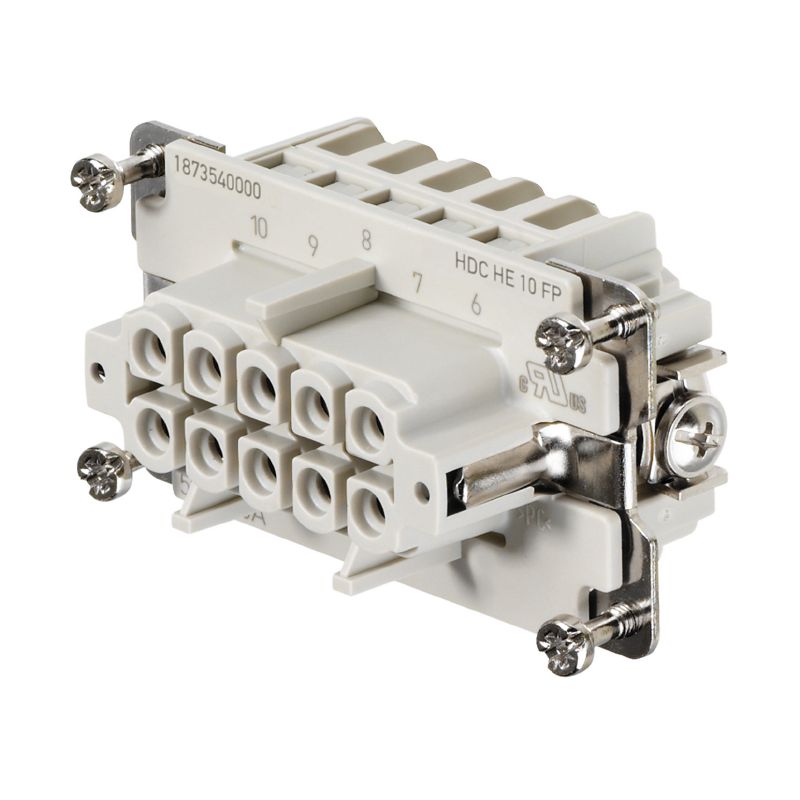 HDC HE 10 FP - HDC konektor fiksni umetak