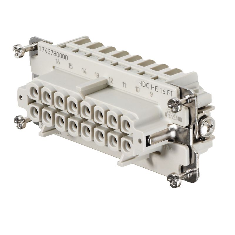 HDC HE 16 FT - HDC konektor fiksni umetak