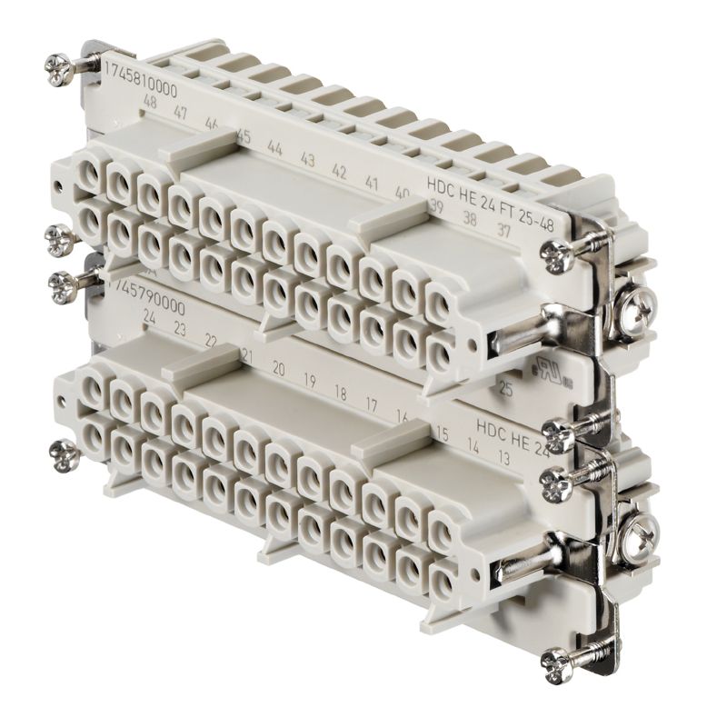 HDC HE 24 FT  25-48 - HDC konektor fiksni umetak