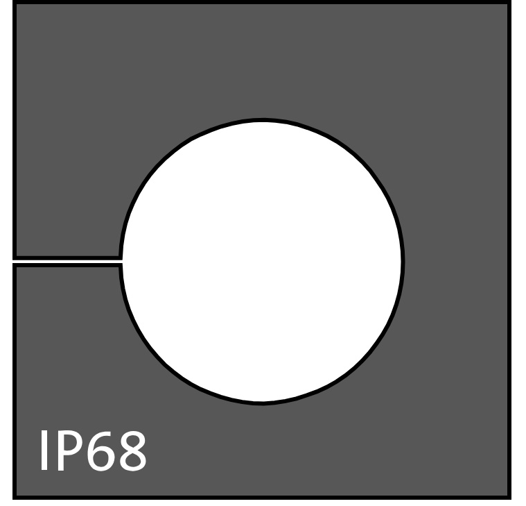 KT 12 black - Gumeni Uvodnik Rastavljivi