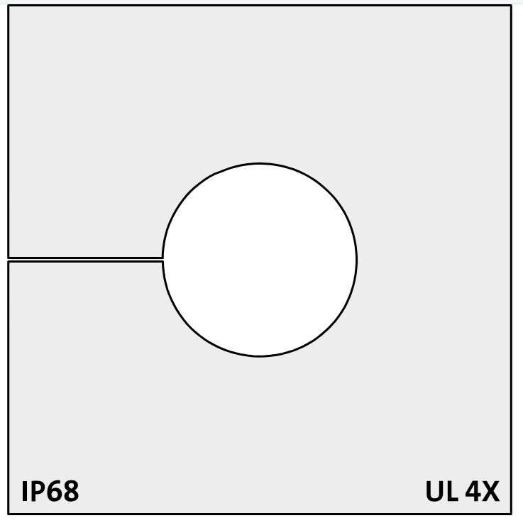 KT 16 grey - Gumeni Uvodnik Rastavljivi