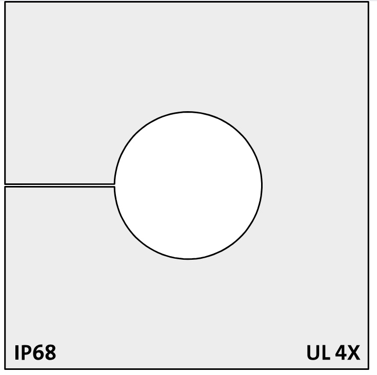 KT 17 grey - Gumeni Uvodnik Rastavljivi