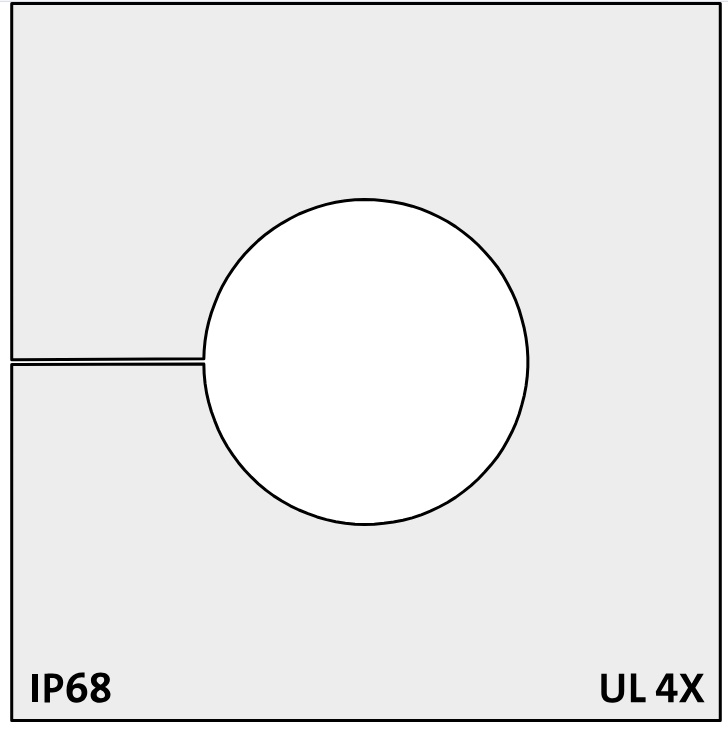 KT 19 grey - Gumeni Uvodnik Rastavljivi
