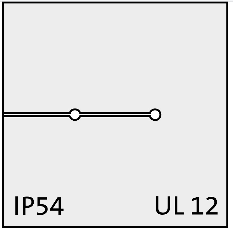 KT 2/1 grey - Gumeni Uvodnik Rastavljivi