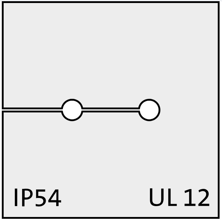 KT 2/ø2 grey - Gumeni Uvodnik Rastavljivi