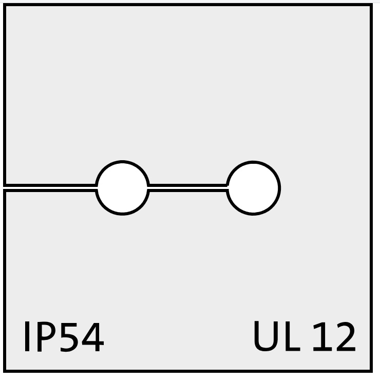 KT 2/ø3 grey - Gumeni Uvodnik Rastavljivi