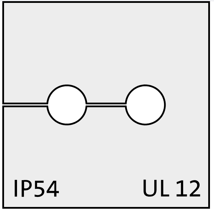 KT 2/ø4 grey - Gumeni Uvodnik Rastavljivi