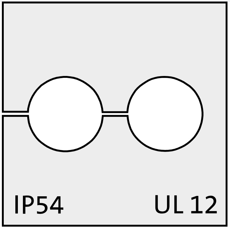 KT 2/ø7 grey - Gumeni Uvodnik Rastavljivi