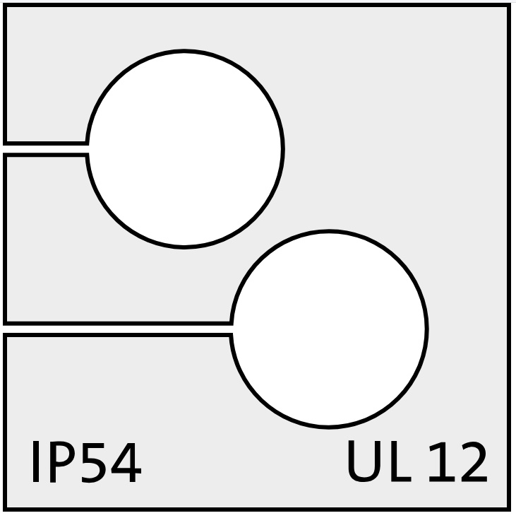 KT 2/ø8 grey - Gumeni Uvodnik Rastavljivi