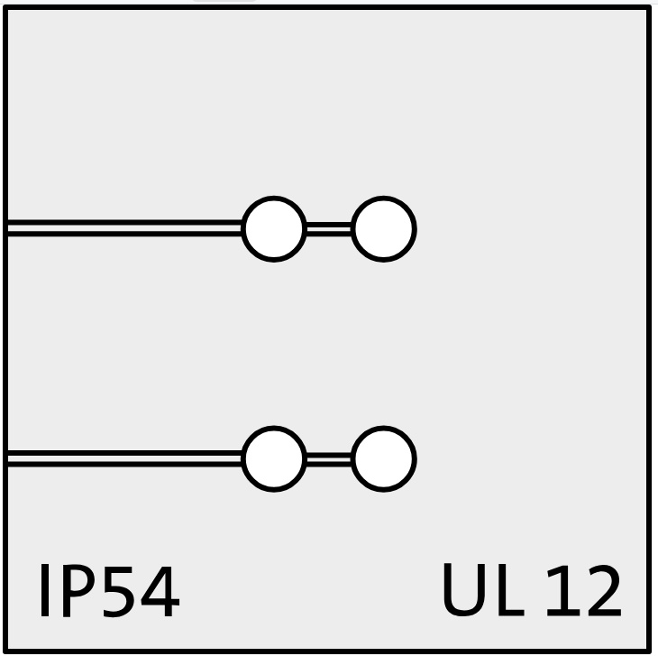 KT 4/ø2 grey - Gumeni Uvodnik Rastavljivi