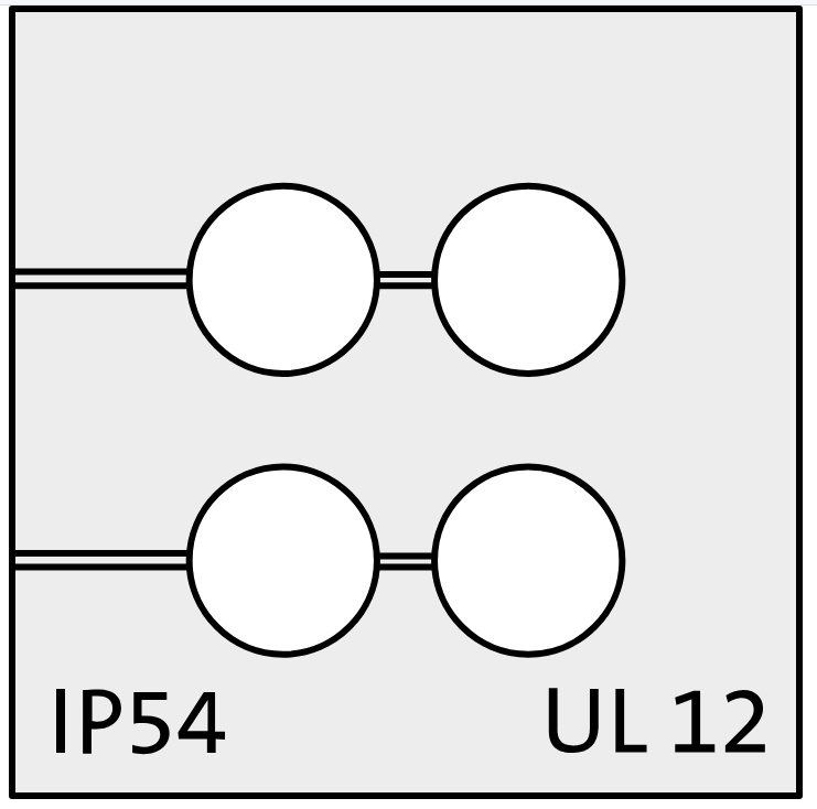 KT 4/ø5 grey - Gumeni Uvodnik Rastavljivi