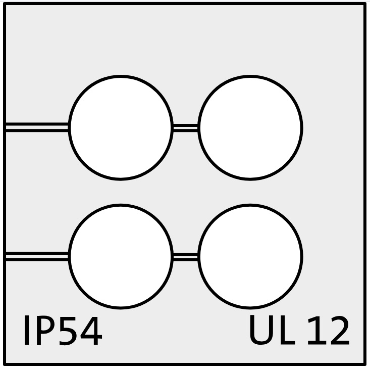 KT 4/ø6 grey - Gumeni Uvodnik Rastavljivi