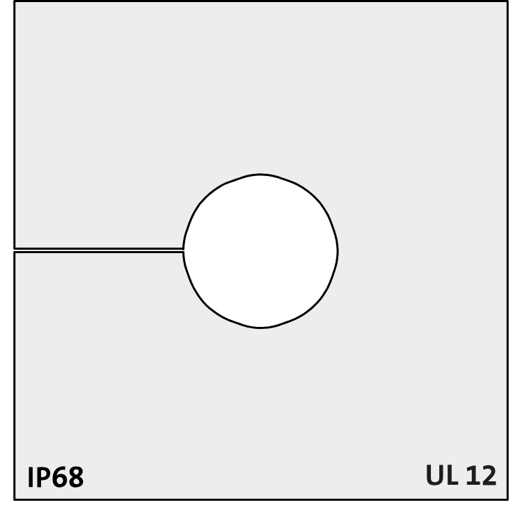 KTG 13 grey - Uvodnik za kablove sa konektorom