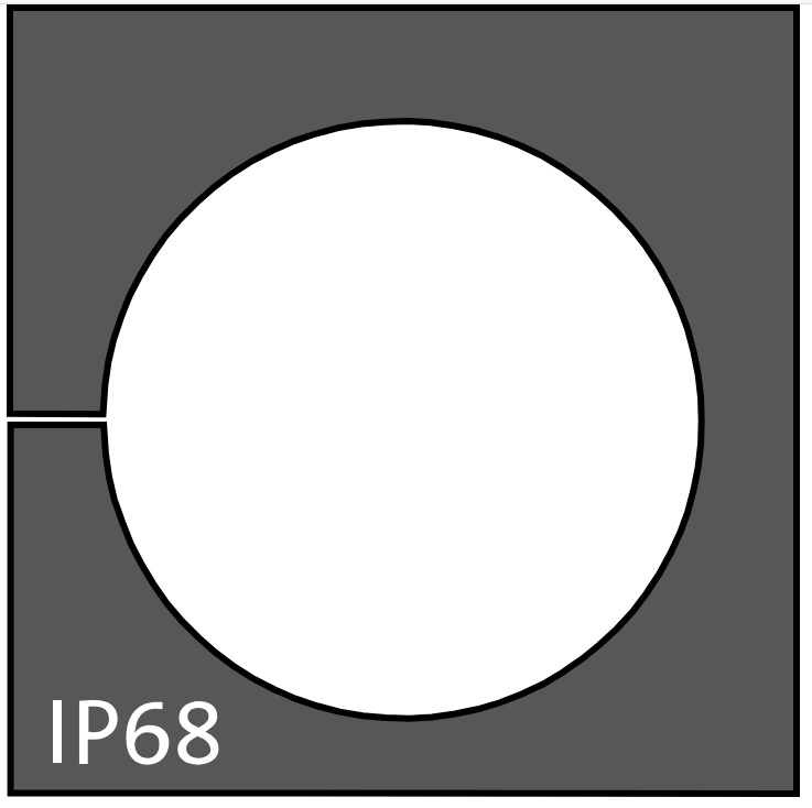 KTS 16 black - Gumeni Uvodnik Rastavljivi