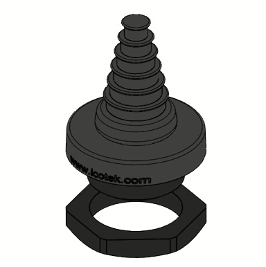 KEL-DPF 32/  6-18 black - Uvodnik za kablove bez konektora