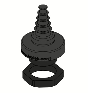 KEL-DPF 85/48-70 grey - Uvodnik za kablove bez konektora